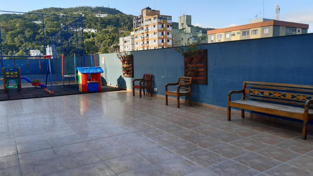 500M Da Praia, Predio Cm Piscina, 1Garagem, Wi-Fi 300 Mbps, Centro De Guaruja, Proximo A Praia E Comercio, Horarios Check-In E Check-Out Flexiveis, Churrasqueira, Apartment Exterior foto